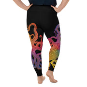 Octopus Rainbow Plus Size Leggings